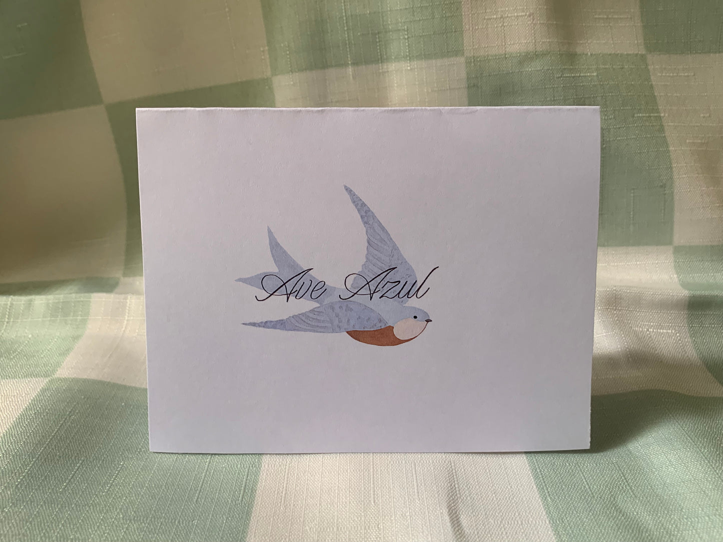 “Lucky our hearts met” postcard